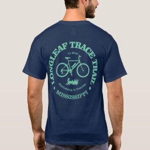 T-shirt Piste de sentiers longleaf (cyclisme)