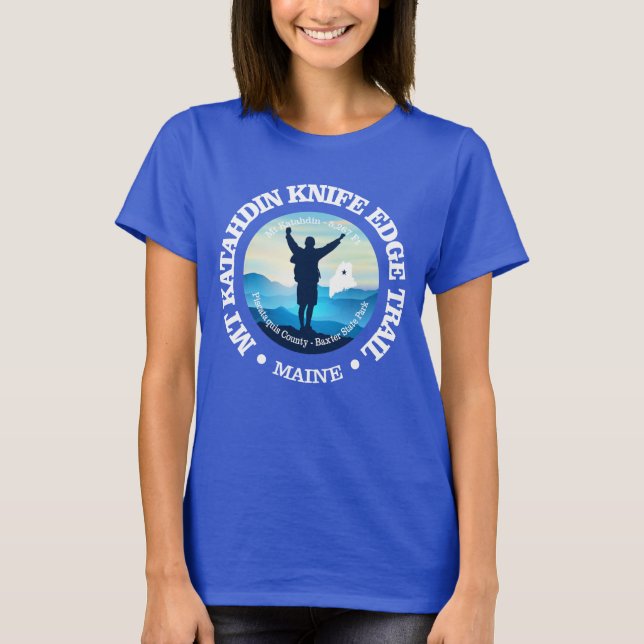 T-shirt Piste du couteau (V) (Devant)