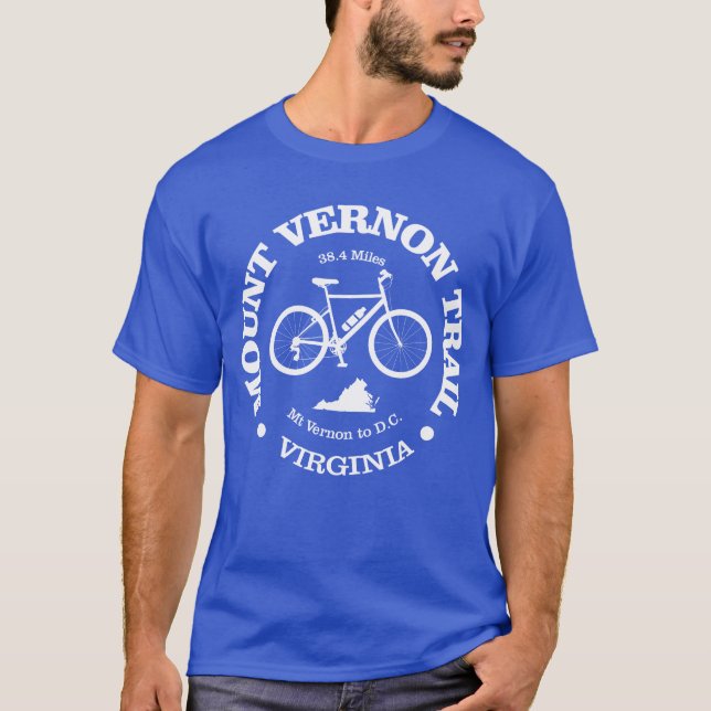 T-shirt Piste du Mont Vernon (cyclisme) (Devant)