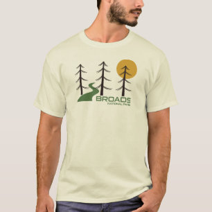 T-shirt Piste du parc national Broads