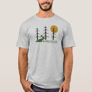 T-shirt Piste du parc provincial Bluerock Wildland