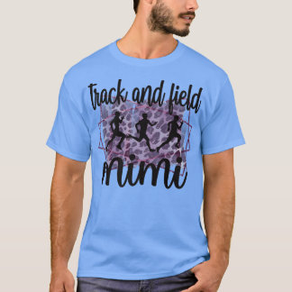 T-shirt Piste Et Champ Mimi Grand-Mère Fière Piste Mimi