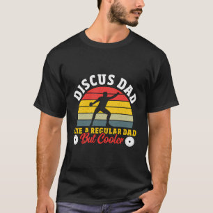 T-shirt Piste Et Terrain Jetant Shot Placer Discus Thrower