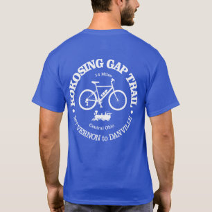 T-shirt Piste Kokosing Gap (cyclisme)