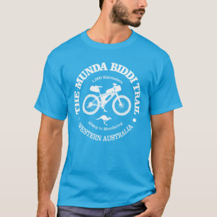 T-shirt Piste Munda Biddi (cyclisme)