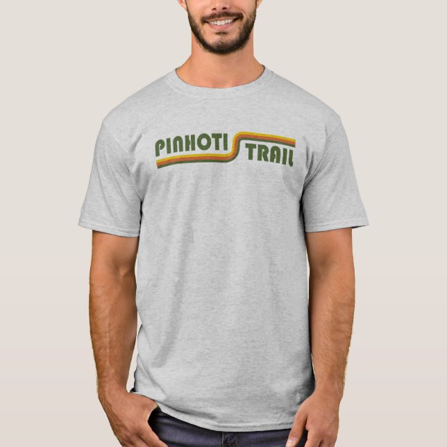 T-shirt Piste Pinhoti Alabama Géorgie (Devant)
