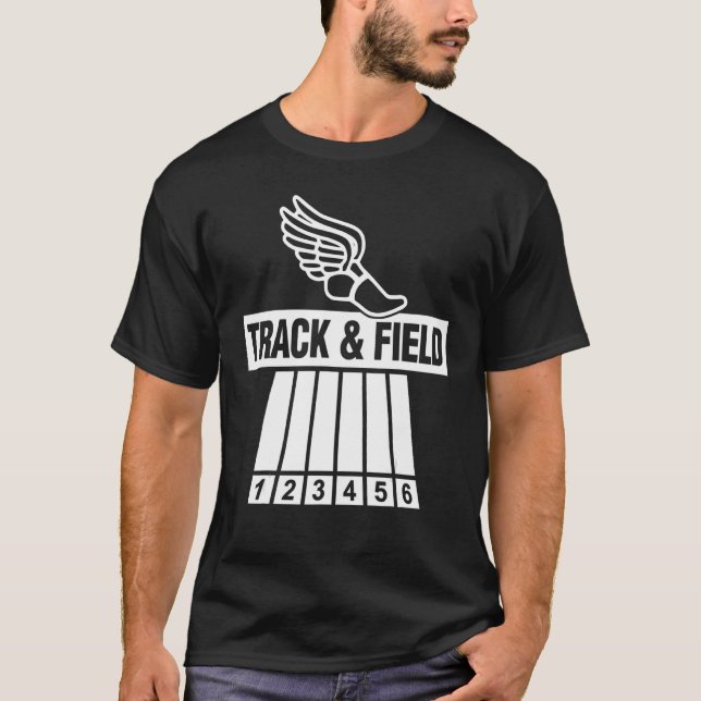 T-shirt Piste Sport Et Athlétisme De Terrain Piste & F (Devant)