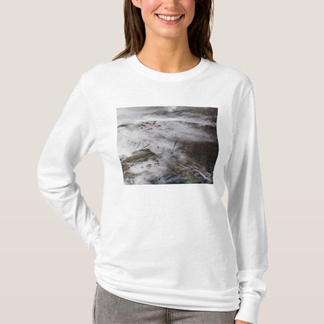 T-shirt Pistes de dissipation de l'aéronef (Devant)