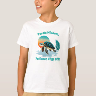 T-shirt Pistes de Tortues : Sagesse en Mouvement