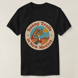 T-shirt Pistes Ensoleillées _ Œuvres d'Art du Désert du No