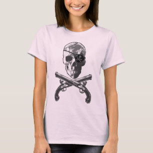 T-shirt Pistolets de jolly roger