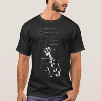 T-shirt Piston moteur