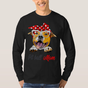 T-shirt Pit Bull Maman