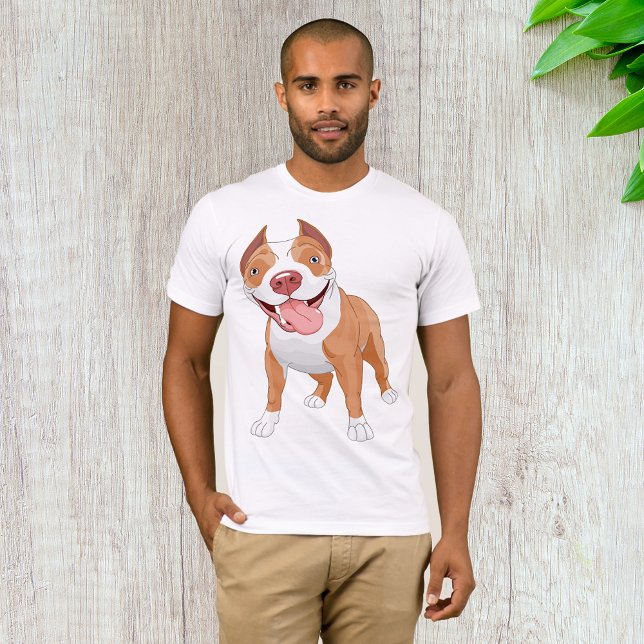 T-shirt Pit Bull Mens (Créateur téléchargé)