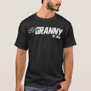T-shirt Pit Crew Granny Race Anniversaire Famille Racing G