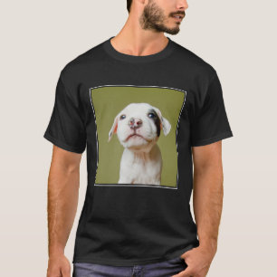 T-shirt Pitbull avec l'oeil repéré par noir