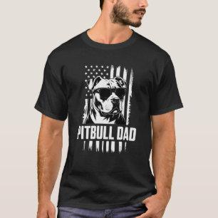 T-shirt pitbull dad mens