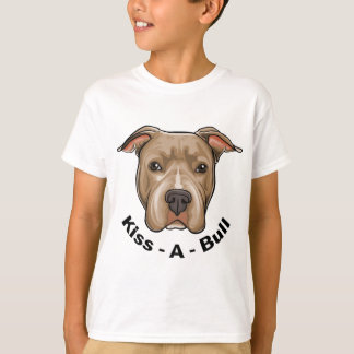 T-shirt Pitbull de Baiser-UN-Taureau