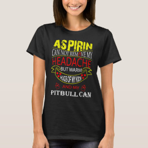 T-shirt Pitbull Drôle Pour Pit Bull Chien Aimant Maman Pap