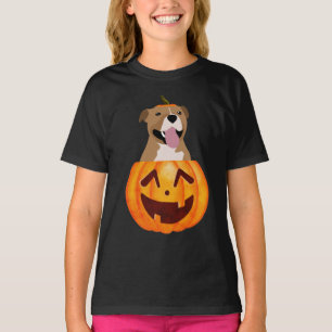 T-shirt Pitbull Halloween