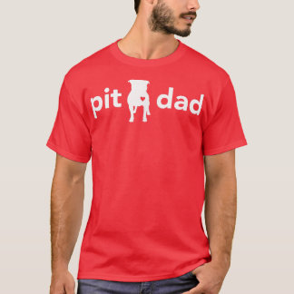 T-shirt Pitbull Papa Drôle pour Pit Bull Amateurs et propr