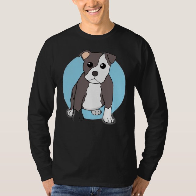 T-shirt Pitbull Puppy Essential 88 (Devant)