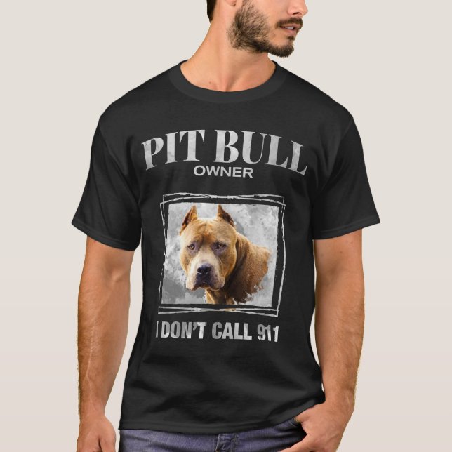 T-shirt Pitbull Terrier américain - APBT (Devant)