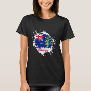 T-shirt Pitcairn Îles Splash