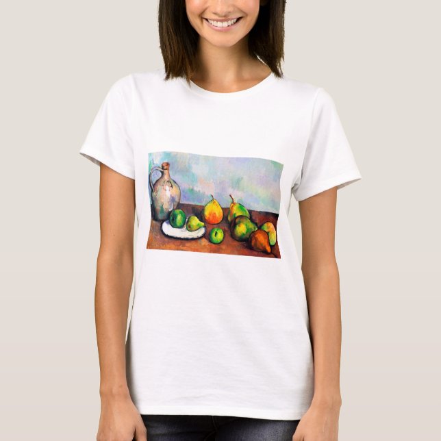 T-shirt Pitcher et Fruit, Paul Cezanne (Devant)