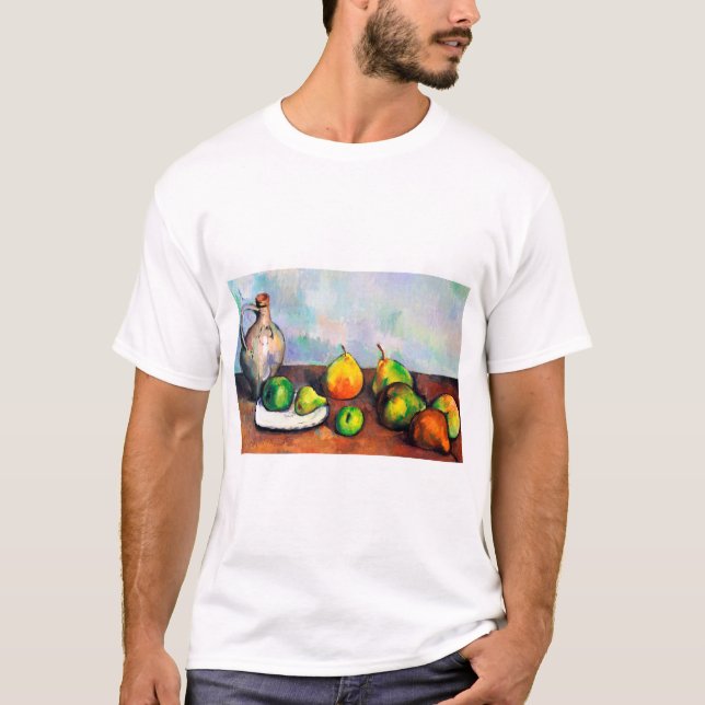 T-shirt Pitcher et Fruit, Paul Cezanne (Devant)