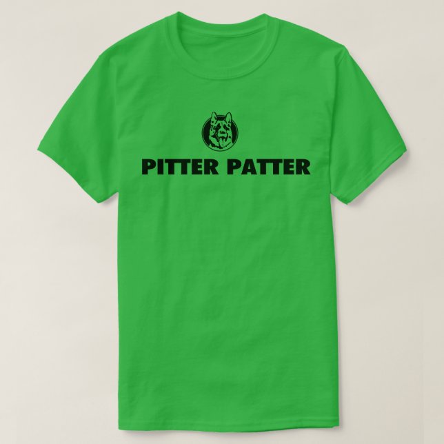 T-SHIRT PITTER PATTER (Design devant)