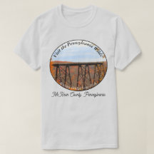 Pittoresque PA Wilds Souvenir Kinzua Bridge LT