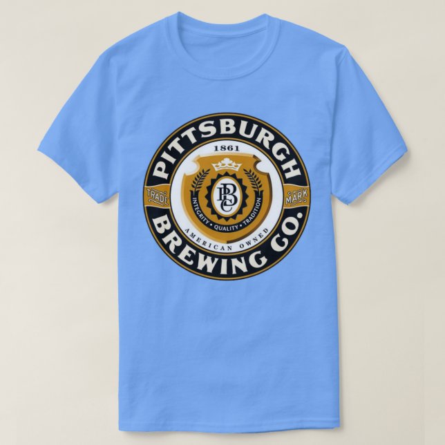T-shirt Pittsburgh Brewing Co classique (Design devant)