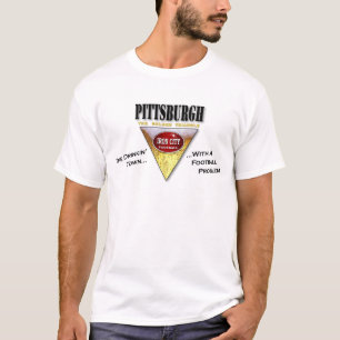 T-shirt Pittsburgh Drinkin' Town avec un problème de footb