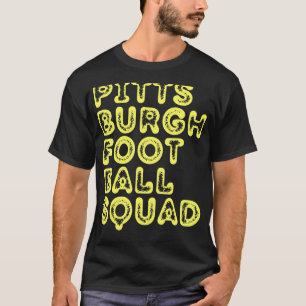 T-shirt Pittsburgh Football Squad Jour Sport Pgh Pa L