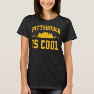 T-shirt Pittsburgh Yinz Yinzer Steel City Skyline 412 Ho