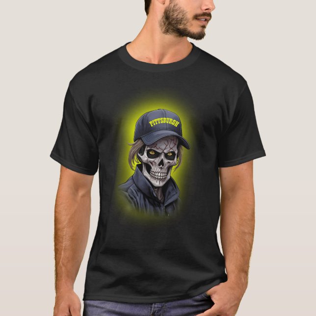 T-shirt Pittsburgh Zombie (Devant)
