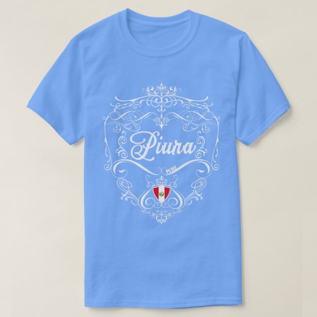 T-shirt Piura Design Vintage 1 (Design devant)