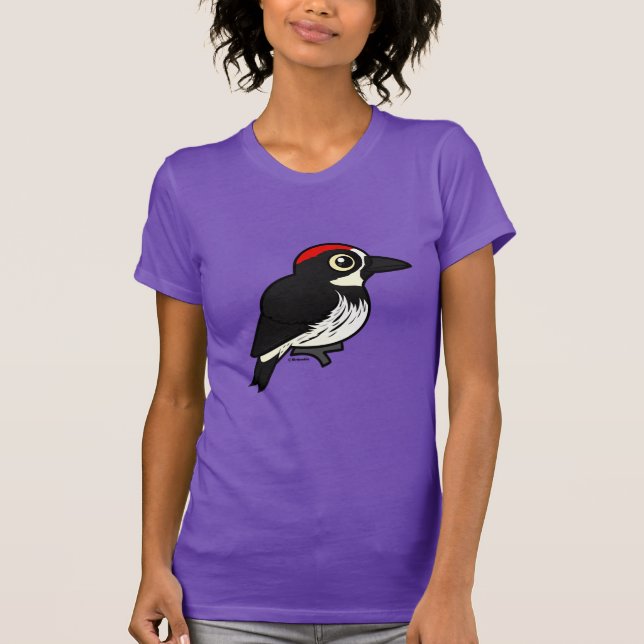 T-shirt Pivert de gland de Birdorable (Devant)