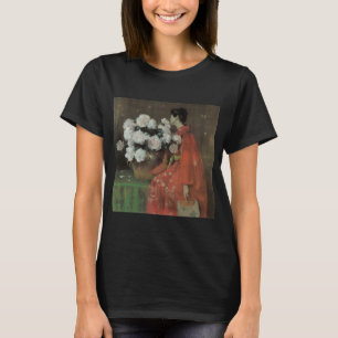 T-shirt Pivoines par William Merritt Chase, Beaux-arts vin