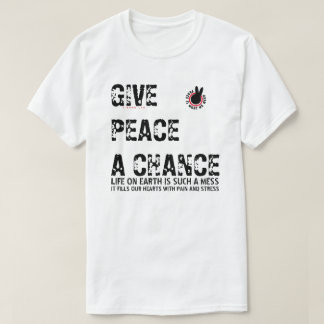 T-shirt PIWWNEED DONNE UNE CHANCE À LA PAIX (PIWWN) T-shir