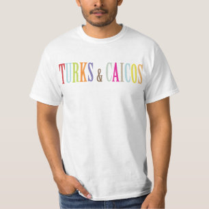 T-shirt PixDezines Turks & Caicos