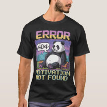 Pixel 404 Erreur Motivation introuvable Lazy Panda