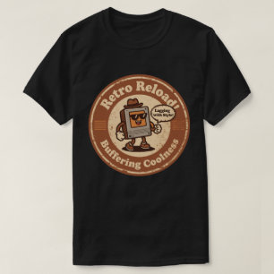 T-shirt Pixel Art Caractère de l'ordinateur "À la traîne a