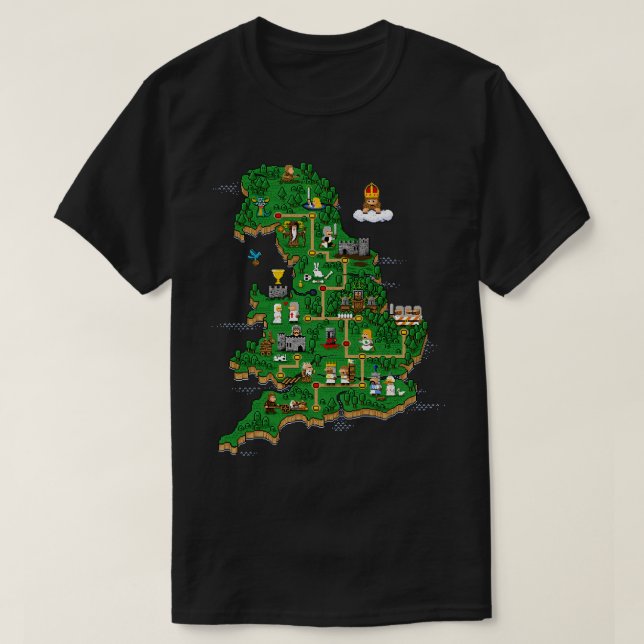 T-shirt Pixel Art Python (Design devant)
