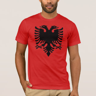 T-shirt Pixel de gris d'Eagle d'Albanais