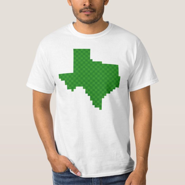 T-shirt Pixel le Texas (Devant)