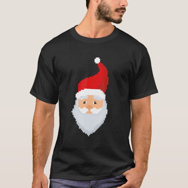 T-shirt Pixel Père Noël (Devant)
