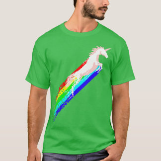 T-shirt Pixel Unicorn