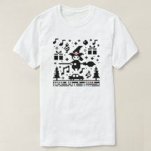 Pixelated Yuletide Magic Witch Jeu Festif Nuit